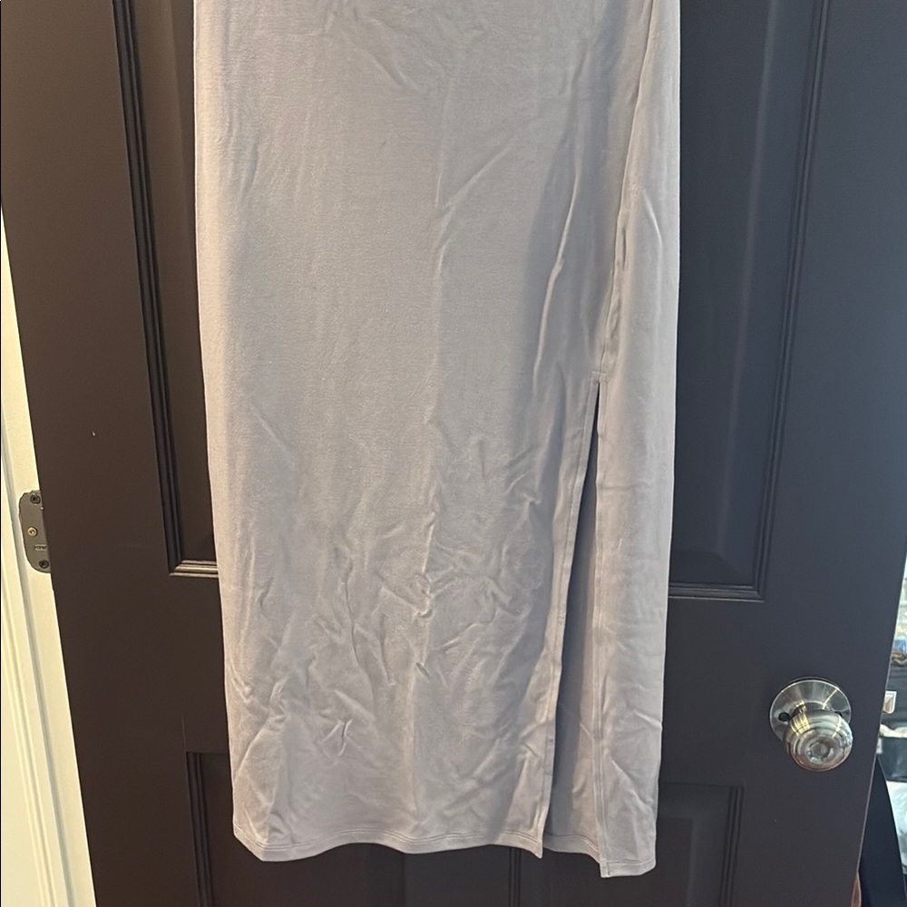 Aritzia Gray Maxi Dress - Picture 2 of 4